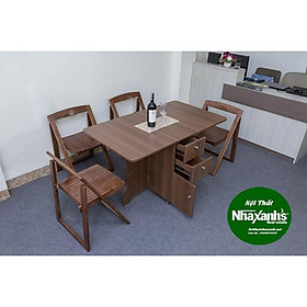 Mua ( 100%)BÀN ĂN THÔNG MINH GẤP GỌN ĐỦ MÃU MÃ ( CHƯA BAO GỒM GHẾ )