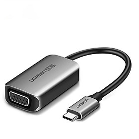 Cáp chuyển USB Type C sang VGA hỗ trợ Full HD 1080P UGREEN CM160 50316 - Hàng chính hãng