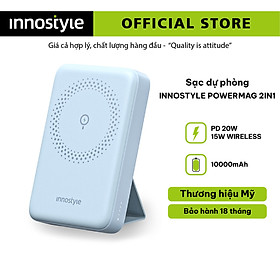 Mua SẠC DỰ PHÒNG INNOSTYLE POWERMAG 15W 2 IN 1 STAND 10000 MAH PD 20W _HÀNG CHÍNH HÃNG