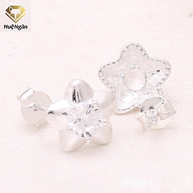 Bông tai bạc Ý 925 Bạc xinh Huệ Ngân - Ngôi sao hi vọng RYE140802