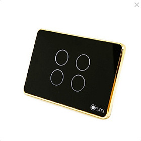 Công tắc Lumi vuông điều khiển rèm đôi LM-S4C
