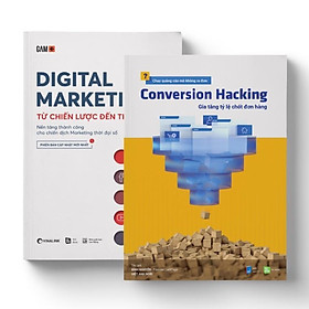 Sách Combo DIGITAL WORLD (Digital Marketing + Conversion Hacking)  - Bản Quyền
