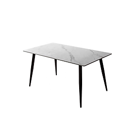 Bàn ăn mặt đá ceramic Juno Sofa giá rẻ kích thước 1m4 x 80 x 75cm