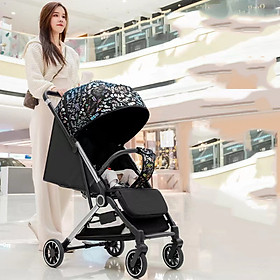 Xe đẩy du lịch gấp gọn cho bé BABY F188 từ sơ sinh đến 3 tuổi siêu gọn và nhẹ chỉ 5,7kg, thích hợp đi máy bay, siêu thị