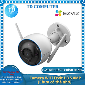 Mua Camera không dây ngoài trời Ezviz CS-H3 3K 5MP  đàm thoại 2 chiều  phát hiện con người (Không thẻ) - Hàng chính hãng Anh Ngọc phân phối