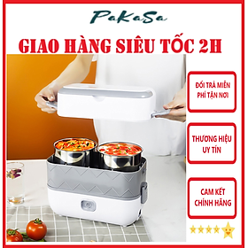 Mua Hộp Cơm Cắm Điện Hâm Nóng Giữ Nhiệt Thức Ăn 2 Tầng - Chính Hãng