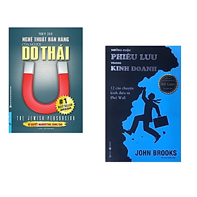 Hình ảnh Combo 2Q: Nghệ Thuật Bán Hàng Của Người Do Thái+Những Cuộc Phiêu Lưu Trong Kinh Doanh /Sách Kĩ Năng Kinh Doanh Hiệu Quả/Tặng Bookmark Happy LIfe 