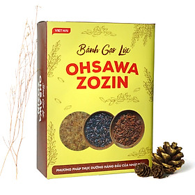 Bánh quy gạo lứt Ohsawa Zozin - Thực dưỡng Ohsawa Nhật Bản (125g)