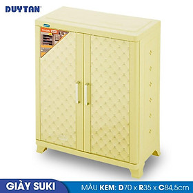 Tủ giày nhựa DUY TÂN Suki (70 x 35 x 84.5 cm) - 09354