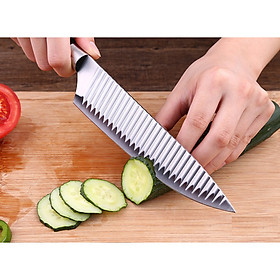 Dao inox thái thịt mũi nhọn - 32cm 135g