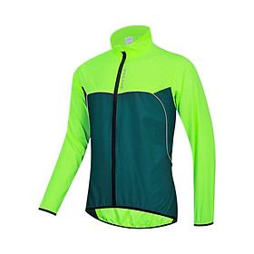 Cycling Mens Reflective Jacket Rain Coat Breathable