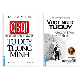 Combo Tư duy thông minh 47336 + Vượt ngục tư duy 54143 - Bản Quyền