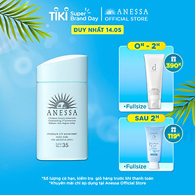 Kem chống nắng dịu nhẹ dạng tinh chất Anessa Essence UV Sunscreen Mild Milk 60ml