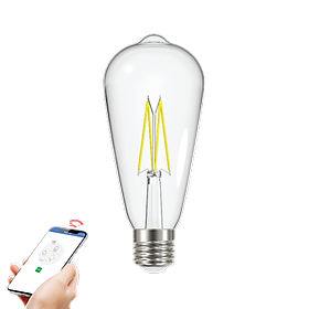 ĐÈN LED FILAMENT SMART-WIFI MPE 6W FLM-6 ST64SC