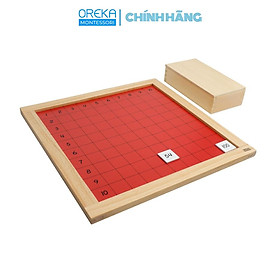 Đồ chơi trẻ em Oreka Montessori Bảng Pythagoras - 0520900