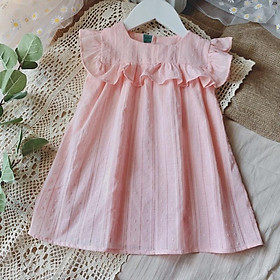 Đầm Bé Gái Dáng Xuông 5 Màu Vintage O.P Kids