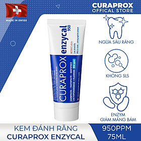 Kem đánh răng Curaprox Enzycal ngừa sâu răng 75ml