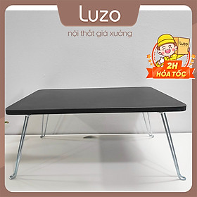 Mua Bàn Ngồi Bệt Gấp Gọn Mini và Bàn Xếp Sinh Viên Ngồi Học Trên Giường BET1 - Luzo Home