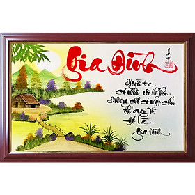 Mua Thư pháp chữ Gia Đình