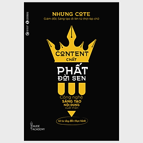 Sách Content Marketing - Content Chất Phất đời Sen