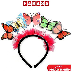 Cài Tóc Hình Bướm Nhiều Màu Hóa Trang Halloween 2023
