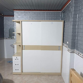 Mua Tủ quần áo gỗ MDF  2 M  2 (FREESHIP HCM 30-50 KM )