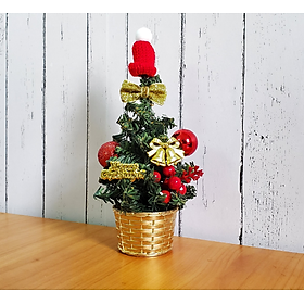 Cây thông noel nhí C34, C34 Cây Thông Trang Trí Giáng Sinh