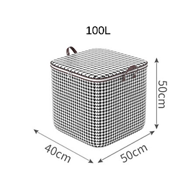 Túi Đựng Chăn Màn Quần Áo Đa  Năng Cỡ Lớn 100L, Túi Đựng Đồ Có Thể Gấp Gọn Tiện Lợi  GD700-CMV-kesoc