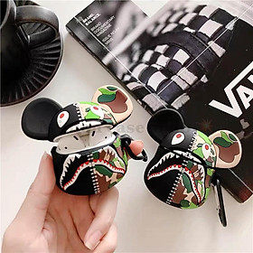 Mua Case Sillicone Dẻo Chống Bám Bẩn Gấu Bearbrick Dành Cho Airpods