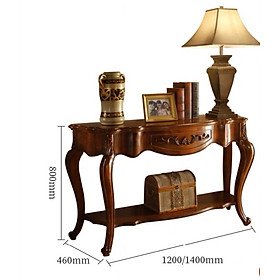 Mua Kệ console   kệ bán nguyệt phong cách tân cổ điển KCS-06