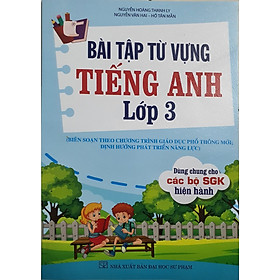 Sách - Bài Tập Từ Vựng Tiếng Anh Lớp 3