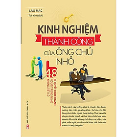 [Download Sách] Sách: Kinh Nghiệm Thành Công Của Ông Chủ Nhỏ - TSKN