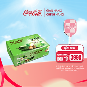 Thùng 24 lon Trà Bí Đao La Hán Quả Fuzetea Lon (320ml/lon x 24)