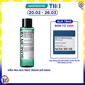 Nước Hoa Hồng Some By Mi Giảm Mụn Và Dưỡng Ẩm 30 Ngày Miracle Toner 150ml
