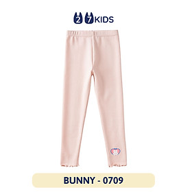 Quần legging bé gái 27Kids Quần thun dài thu đông nữ cho trẻ từ 2