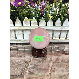 Mua Quả cầu phong thủy đá thạch anh hồng - Đường kính 5cm  5 5cm  5 7cm  5 8cm  5 9cm và 6 1cm