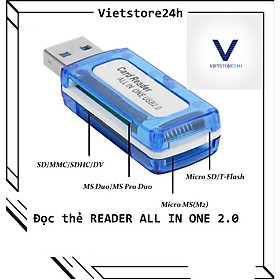 Mua Đọc thẻ READER ALL IN ONE 2.0 trong suốt