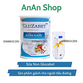 Gluzabet 800G , Sữa Non Dinh Dưỡng Dành Cho Người Tiểu Đường Giúp Điều Hòa