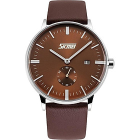 Đồng hồ nam dây da Skmei 9083CL