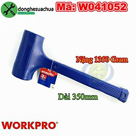 Mua Búa cao su giảm chấn Workpro W041052 1.35kg 3LB màu xanh