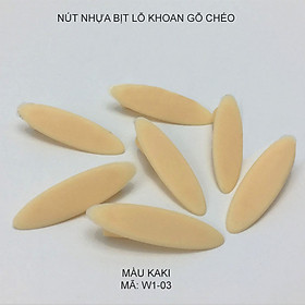 Mua Bộ 100 nút nhựa bịt lỗ khoan gỗ chéo-nhiều màu sắc tùy chọn