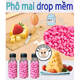 Phô mai sữa tươi mềm , drop dâu, cheese vỗ béo cho hamster