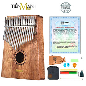 Mua Đàn Kalimba LingTing 17 Phím K17S (Gỗ Hồng Đàn - Full Phụ Kiện LT-K17S) Hàng Chính Hãng - Kèm Móng Gẩy DreamMaker