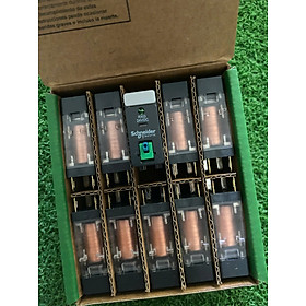 Hàng chính hãng Relay trung gian Schneider RXG22BD 8 chân 24 VDC