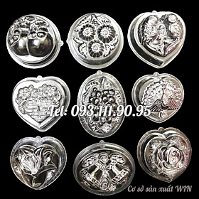 Mua Bộ 10 khuôn rau câu sinh nhật – Loại 8 cm - Mã số 1261