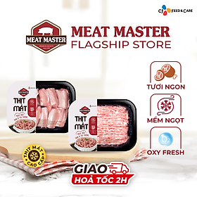 Combo Heo tiết kiệm Thịt xay - Sườn non Meat Master ( 400 G ) - Giao nhanh