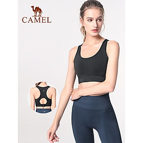 Đồ lót thể thao CAMEL của phụ nữ chống sốc tập hợp chạy áo ngực có độ bền cao hỗ trợ tập thể dục áo ngực yoga quần áo vest đẹp