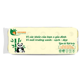 Giấy vệ sinh đa năng có lõi WOOD BAMBOO 3 lớp 1 lốc lẻ