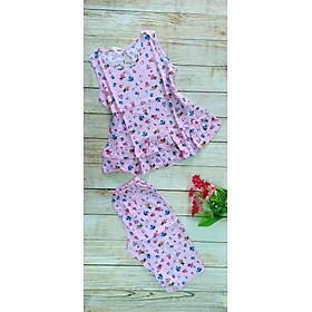 Đồ bộ tole loại 1 - hồng - size 4