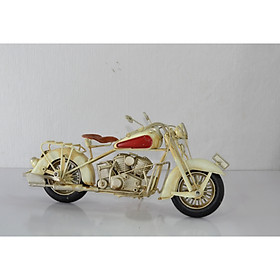 Mô hình kim loại Xe mô tô Retro độc lạ/ Motorcycle Metal  Vintage Handmade Decoration (1904D-1315)